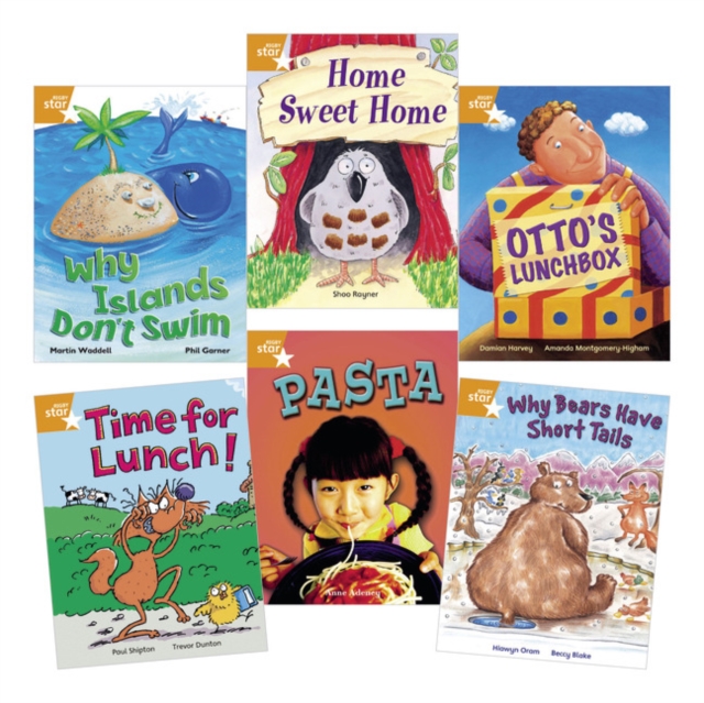 Learn at Home:Star Reading Orange Level Pack (5 fiction and 1 non-fiction book), Mixed media product Book