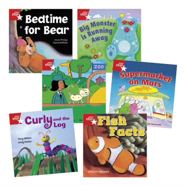 Learn at Home:Star Reading Red Level Pack (5 fiction and 1 non-fiction book), Mixed media product Book