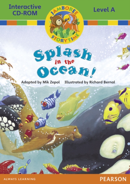 Jamboree Storytime Level A: Splash in the Ocean Interactive CD-ROM, CD-ROM Book