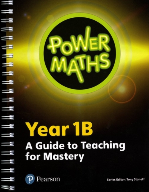 Power Maths Year 1 Teacher Guide 1B, Spiral bound Book