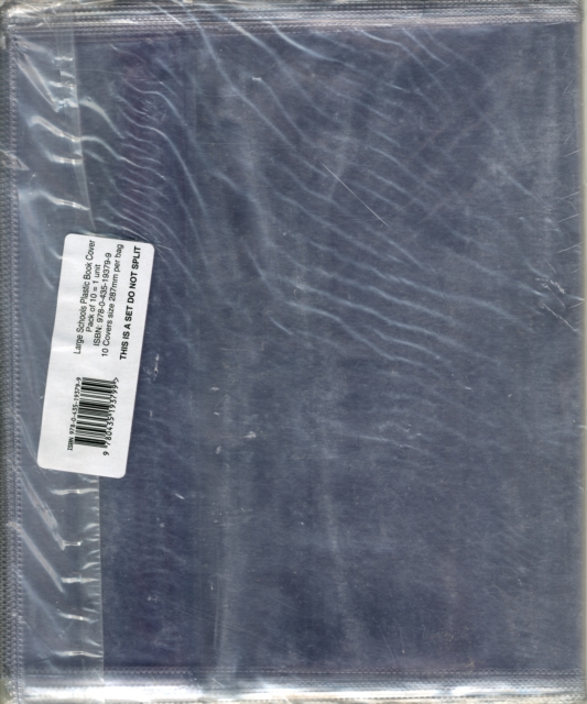Large Plastic Jackets (pack of 10), Paperback / softback Book