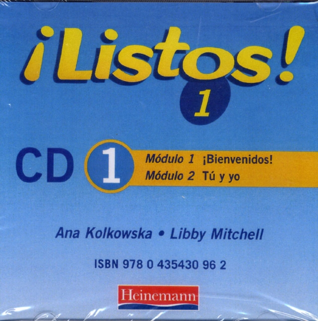 Listos 1 Audio CDs 1-3 Pack 2006 Edition, Audio Book