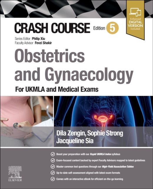 Crash Course Obstetrics and Gynaecology : For UKMLA and Medical Exams, Paperback / softback Book