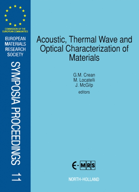 Acoustic, Thermal Wave and Optical Characterization of Materials, PDF eBook