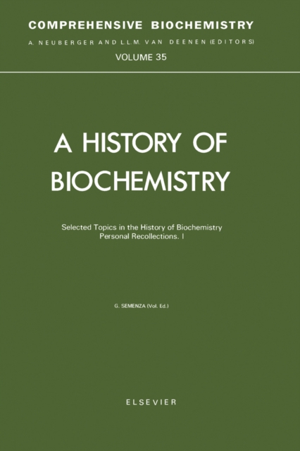 Selected Topics in the History of Biochemistry : Personal Recollections, Part I, PDF eBook