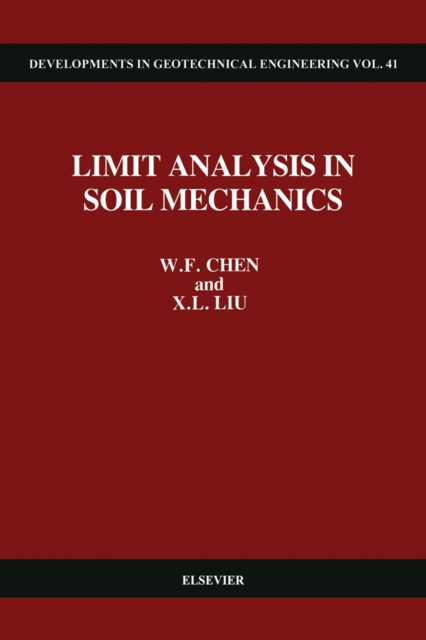 Limit Analysis in Soil Mechanics, PDF eBook