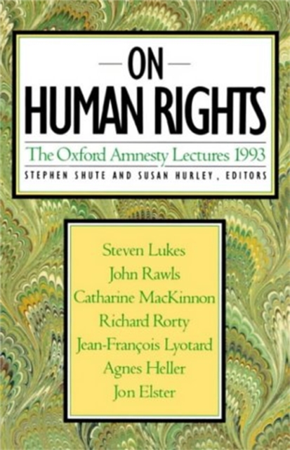 On Human Rights, Paperback / softback Book