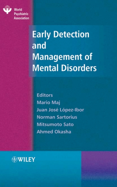 Early Detection and Management of Mental Disorders, Hardback Book