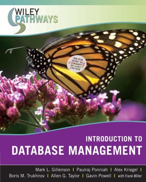 Wiley Pathways Introduction to Database Management, Paperback / softback Book