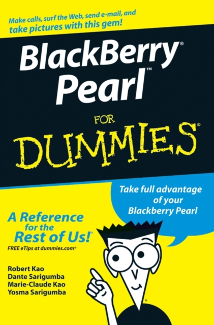 BlackBerry Pearl For Dummies, Paperback Book