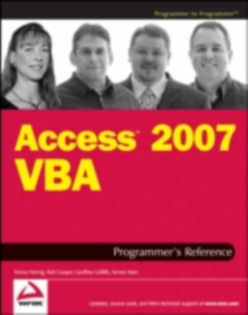 Access 2007 VBA Programmer's Reference, PDF eBook