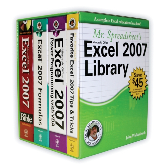 Mr. Spreadsheet's Excel 2007 Library, Paperback Book