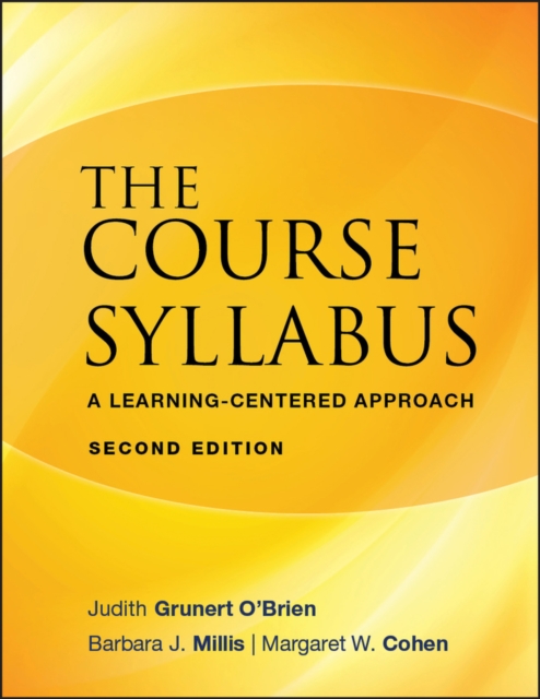 The Course Syllabus : A Learning-Centered Approach, Paperback / softback Book