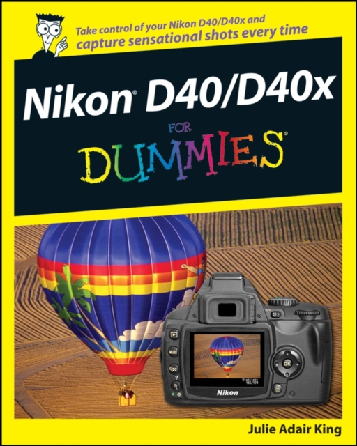 Nikon D40/D40x For Dummies, Paperback Book
