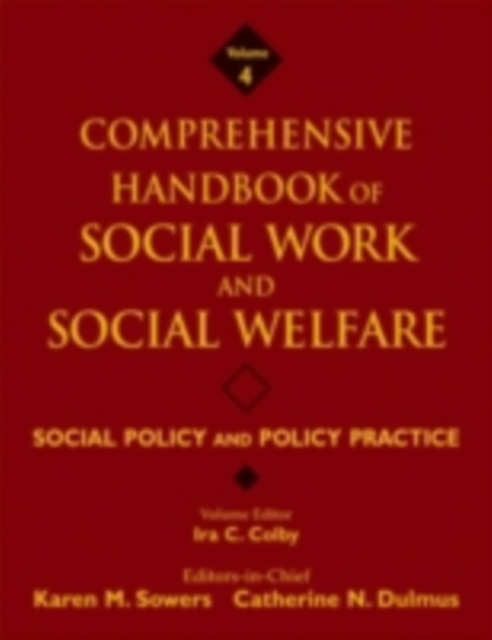 Comprehensive Handbook of Social Work and Social Welfare, The Profession of Social Work, PDF eBook