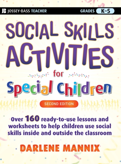 Social Skills Activities for Special Children, Paperback / softback Book