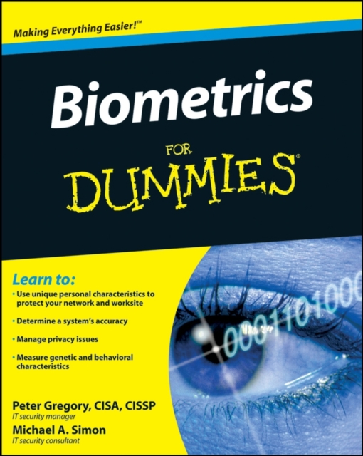 Biometrics For Dummies, Paperback Book