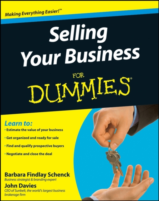 Selling Your Business For Dummies, Paperback Book