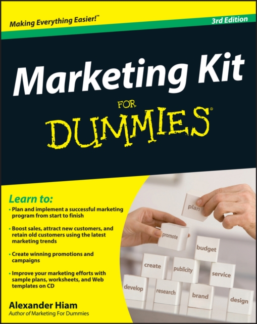 Marketing Kit for Dummies, Mixed media product Book