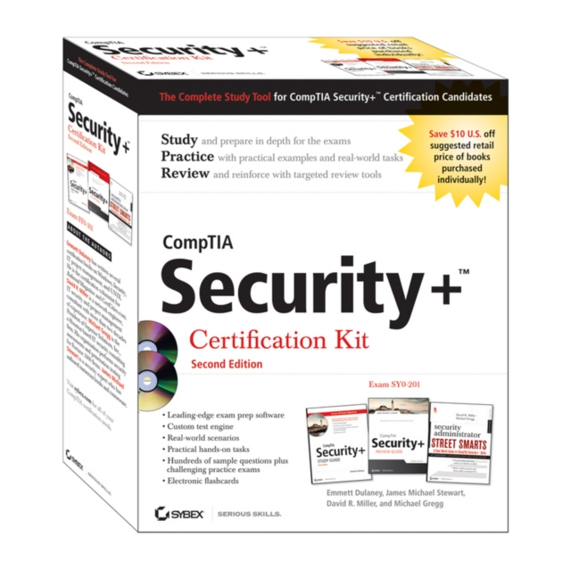 CompTIA Security+ : Sy0-201 Certification Kit, Paperback Book