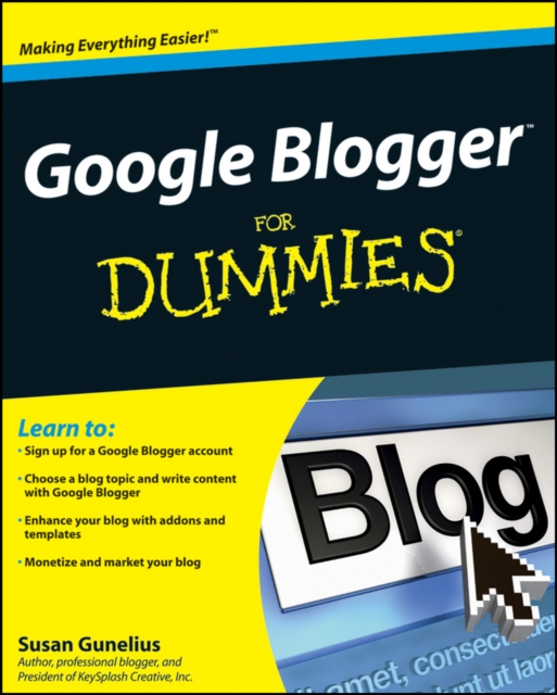 Google Blogger For Dummies, Paperback / softback Book