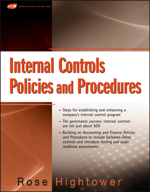 Internal Controls Policies and Procedures, EPUB eBook