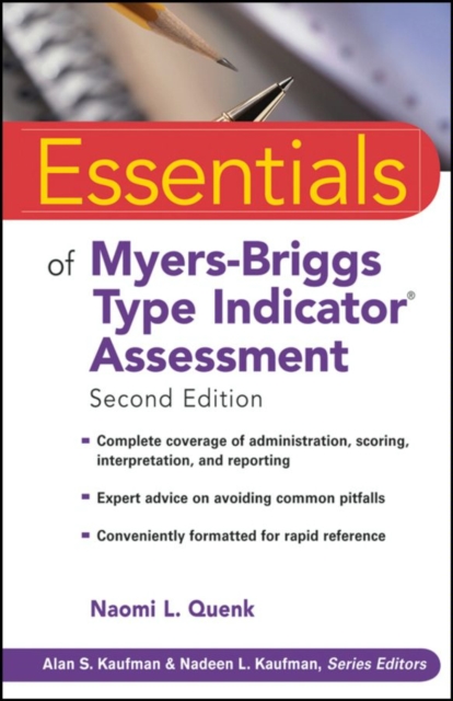 Essentials of Myers-Briggs Type Indicator Assessment, EPUB eBook