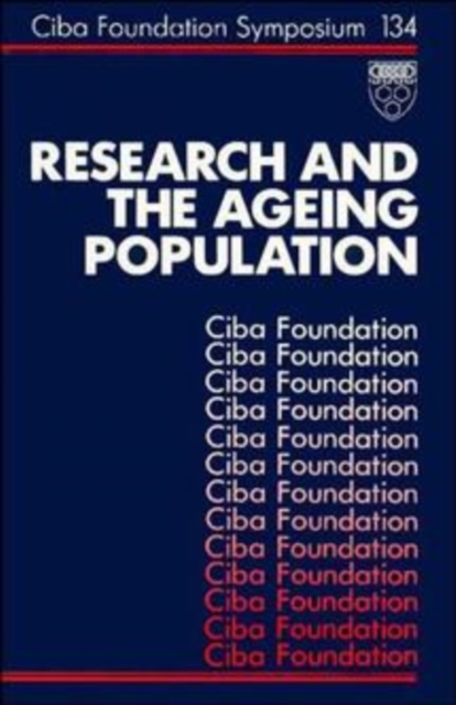 Research and the Ageing Population, PDF eBook