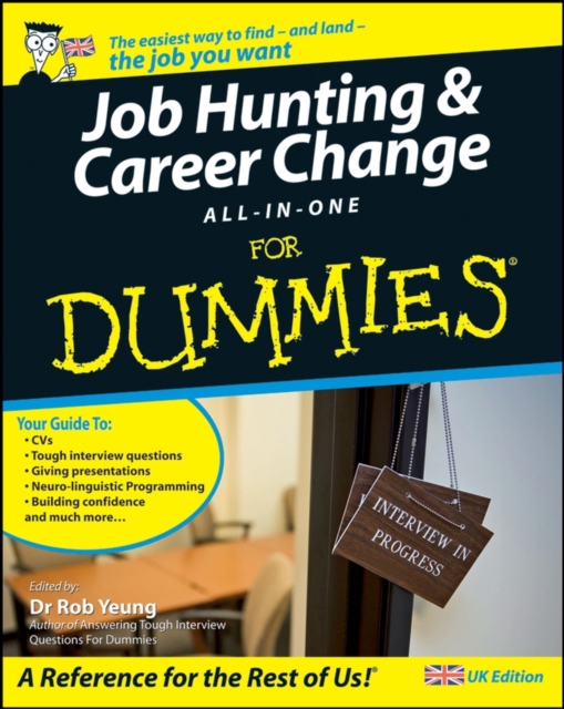 Job Hunting and Career Change All-In-One For Dummies, Paperback / softback Book