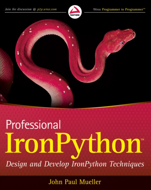 Professional IronPython, Paperback Book