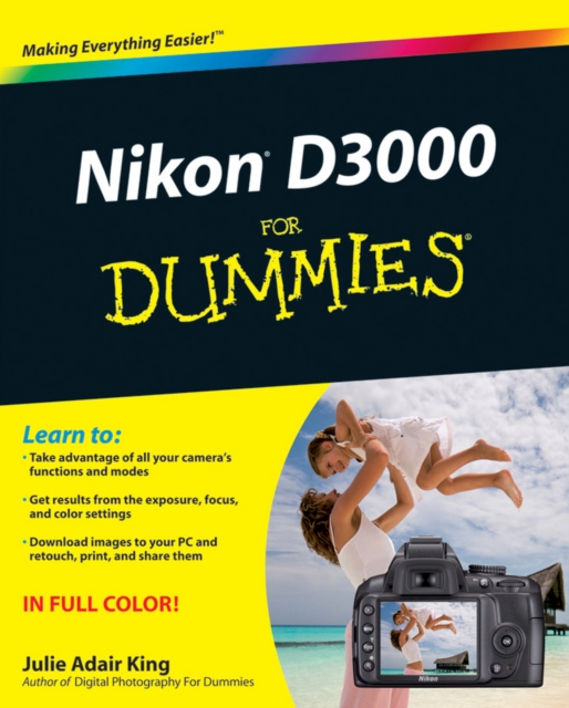 Nikon D3000 For Dummies, Paperback / softback Book