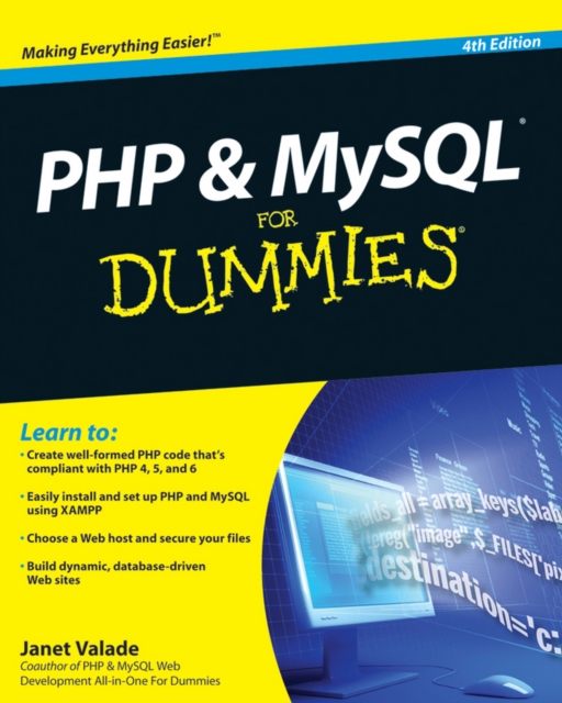 PHP and MySQL For Dummies, EPUB eBook