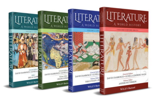 Literature : A World History, Volumes 1-4, Hardback Book