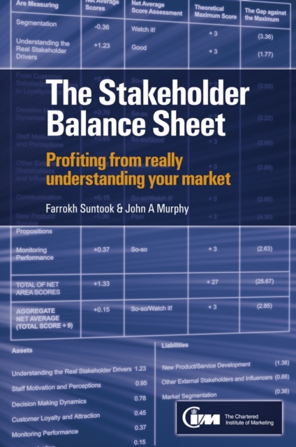 The Stakeholder Balance Sheet : Profiting from Really Understanding Your Market, PDF eBook