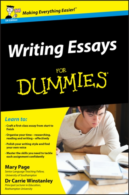 Writing Essays For Dummies, UK Edition, Paperback / softback Book