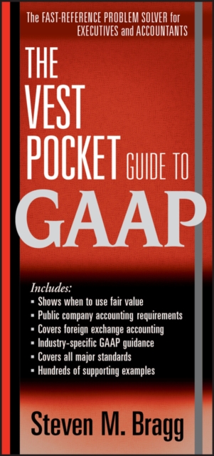 The Vest Pocket Guide to GAAP, Paperback / softback Book