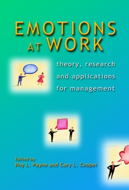 Emotions at Work : Theory, Research and Applications for Management, PDF eBook