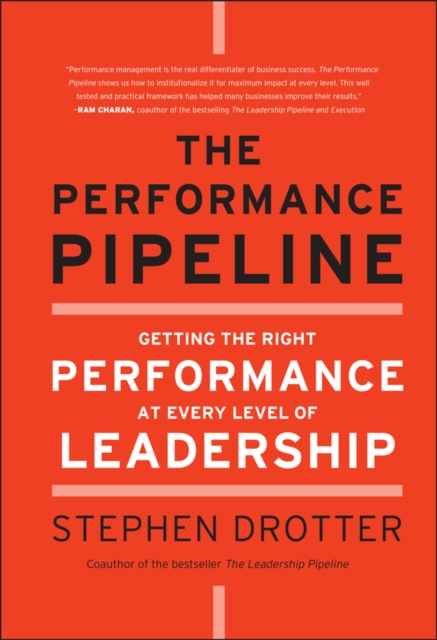The Performance Pipeline : Getting the Right Performance At Every Level of Leadership, Hardback Book
