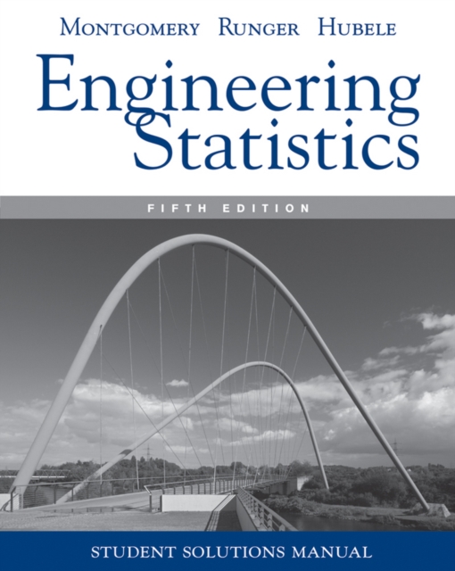 Manual Engineering Statistics, 5e Student Solutions, Paperback / softback Book