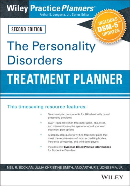 The Personality Disorders Treatment Planner: Includes DSM-5 Updates, Paperback / softback Book
