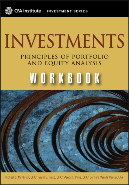 Investments Workbook : Principles of Portfolio and Equity Analysis, Paperback / softback Book
