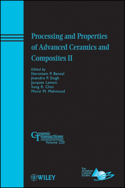 Processing and Properties of Advanced Ceramics and Composites II, Hardback Book