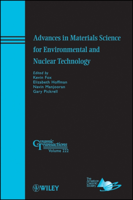 Advances in Materials Science for Environmental and Nuclear Technology, Hardback Book