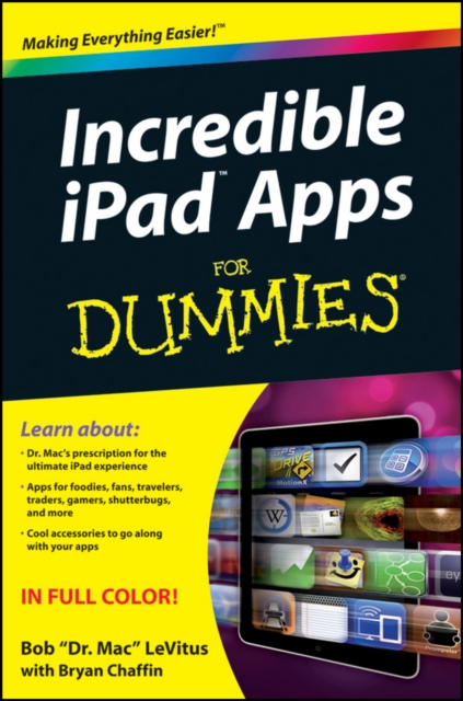 Incredible iPad Apps For Dummies, Paperback Book
