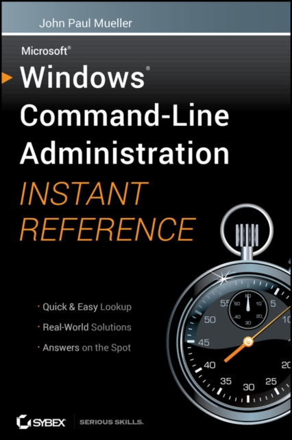 Windows Command Line Administration Instant Reference, EPUB eBook