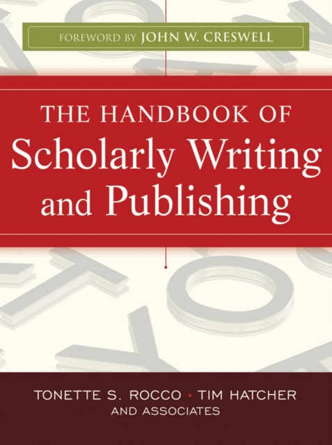 The Handbook of Scholarly Writing and Publishing, EPUB eBook