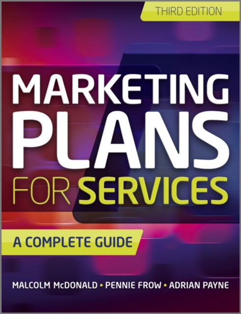 Marketing Plans for Services : A Complete Guide, EPUB eBook
