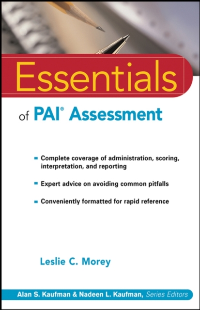Essentials of PAI Assessment, Paperback / softback Book