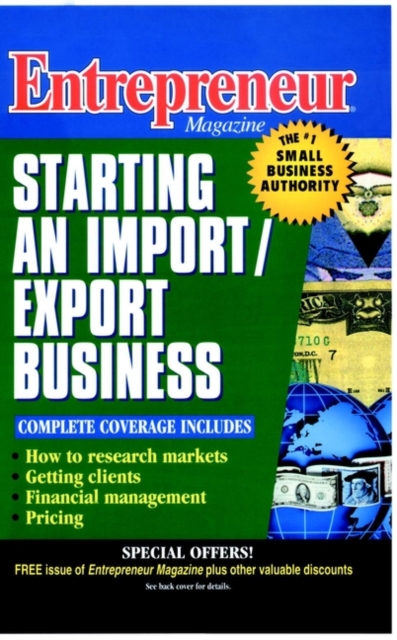 Entrepreneur Magazine : Starting an Import / Export Business, Hardback Book
