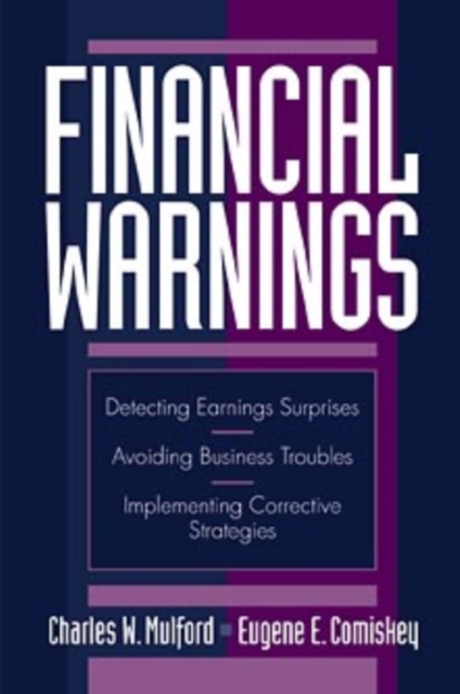 Financial Warnings, Hardback Book